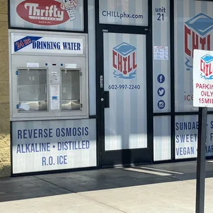 the outside of a building