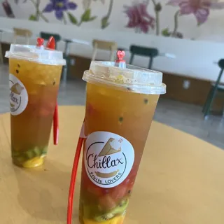 Passion Fruit Green Tea (Cold)