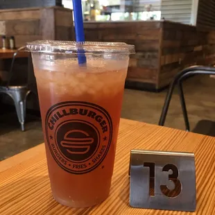 Order at the counter and they bring it to you.