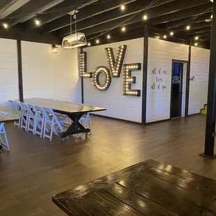 Large room in back