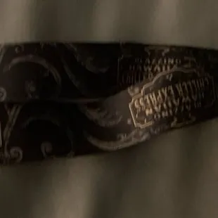 Souvenir lanyard.