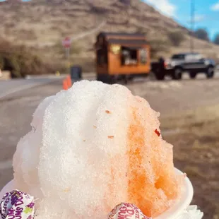 Lychee shaved ice