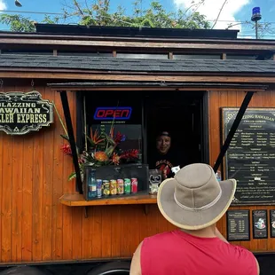 Their cute little food truck.  Their shave ice was tasty &amp; refreshing!
