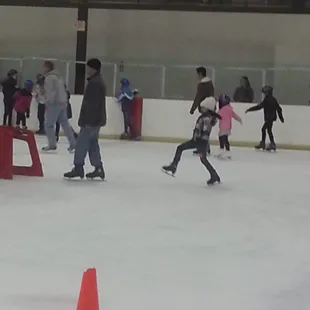 Ice skating is so much fun!
