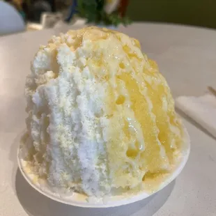 Mango and Haipa shave ice with snow cap!