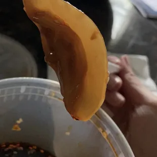 Sichuan Style Pork Dumpling,Sweet Garlic Flavor