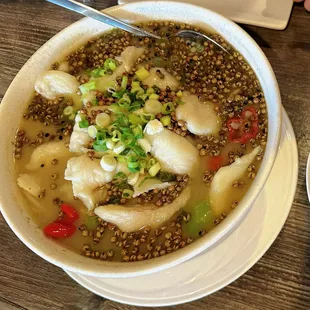 Numb chili fish fillet