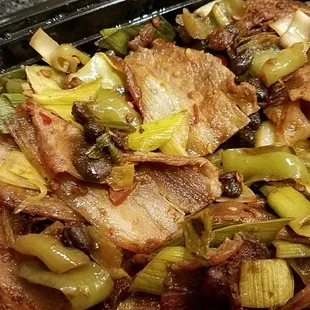 Double Cooked Pork Belly