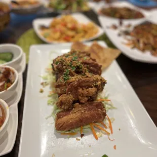 Deep-Fried Pork Spareribs with Garlic