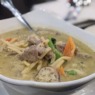 Green Curry Beef