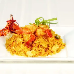 a plate of food