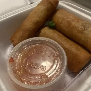 A3. Crispy Spring Rolls Vegetable