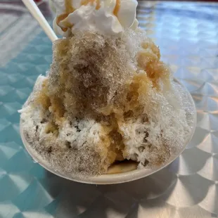 Child's size shaved ice