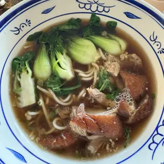 Taiwanese Roasted Duck Soup Noodle