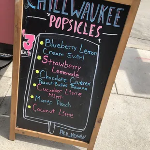 Today popsicles