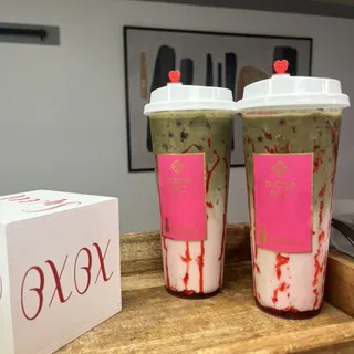 Strawberry Matcha
