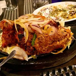 Tandoori Chicken: Great yogurt dipped chicken which came as the whole chicken.  I ate this for three days and still had chicken left over.