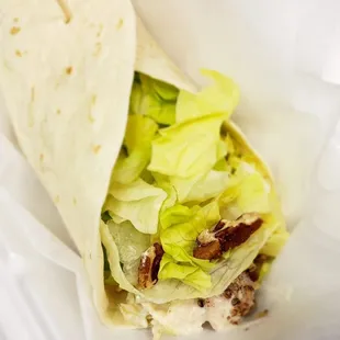 Chicken salad wrap