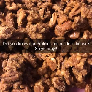 Homemade Pralines