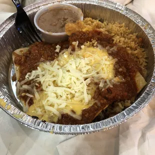 Wednesday Enchilada Special
