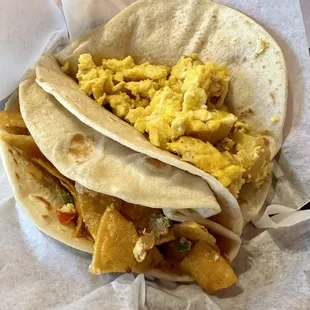 Breakfast tacos