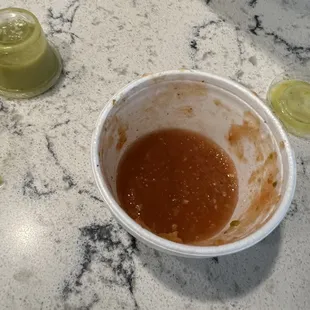 Warm salsa, so fresh and tasty!