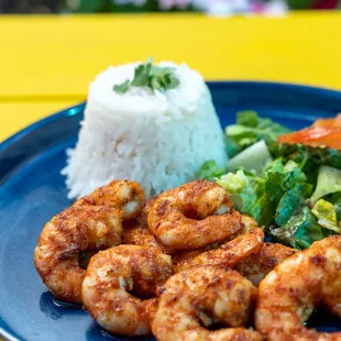 Delicious shrimps in our homemade chipotle sauce