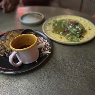 Birra tacos and Santa Quesadilla