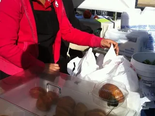 Empanada Stand at Del Ray Farmer's Market