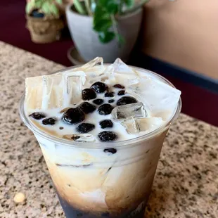 Bubble Thai ice coffee
