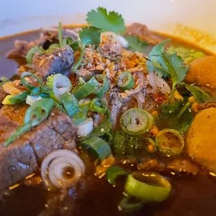 Thai boat noodle