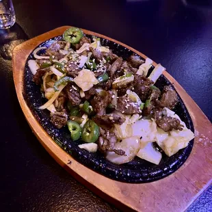 Stir-Fried Garlic Gizzard