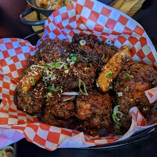 Soy honey garlic wings