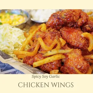 Spicy Soy Garlic Wings~ One of our top 3 flavors