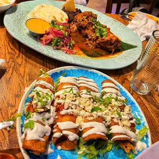 Flautas de Pollo