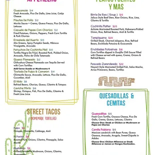 Food Menu