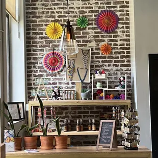 Little shop area, get some earrings! $8