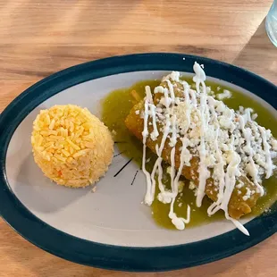 Verdes Enchiladas.