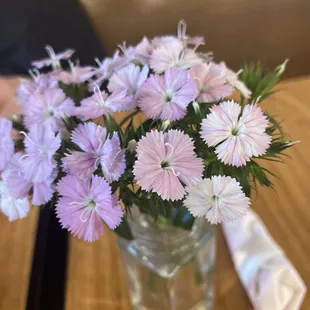 Fresh flowers.