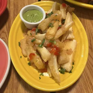Yuca Frita-perfectly cooked