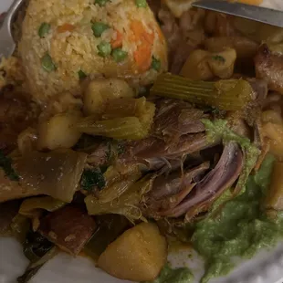 Still warm, perfectly seasoned. The best lamb in town!