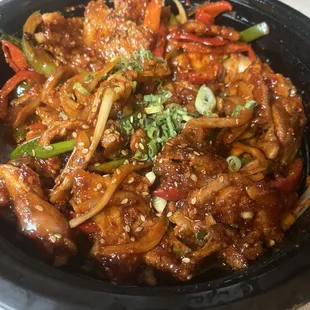 Pork Belly Kimchi Tofu