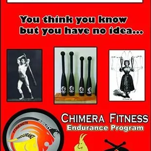 Steel Clubs have been around as long as the kettle bell.  Only gym in El Paso with them!