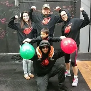 We have fun.  We highly encourage bringing your kids, no matter what age! Get them interested in fitness.