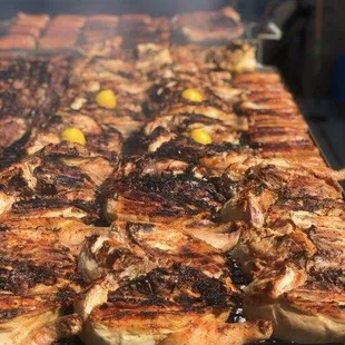 Corporate bbq luncheon