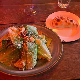 Amazing Cesar Salad &amp; Pollo Al Chipotle Empanada