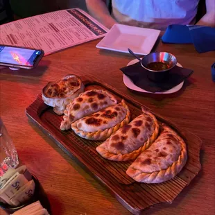 Empanada platter