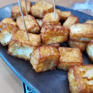 Fried cheese delicious