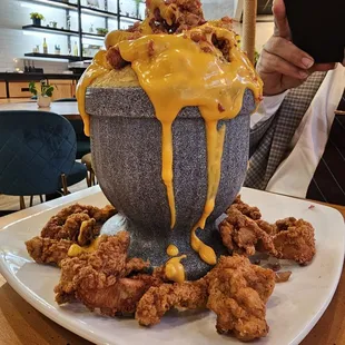 Boneless Chicken Cheese Bacon Stuffed Mofongo