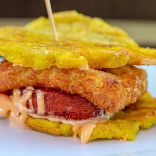 Fried Cheese N Salami Slider (1)